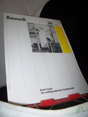 Artikelbild des Artikels “26/1985 Josef Frank ein undogmatischer Funtionalist “