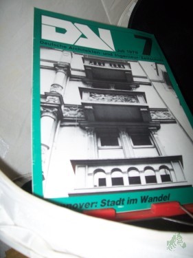 Artikelbild des Artikels “7/1978 Hannover Stadt im Wandel “