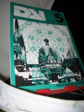 Artikelbild des Artikels “5/1977 Konstruktion und Form “