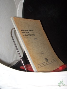 Artikelbild des Artikels “Ausschreibungsvorlagen für Bauleistungen im Hochbau unter besonderer Berücksichtigung des Wohnungsbaues Teil: T. 1., Rohbauarbeiten “