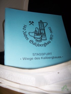 Artikelbild des Artikels “140 Jahre Salzbergbau 1852-1992 Stassfurt - Wiege des Kalibergbaus (Festschrift zum Salzlandfest Staßfurt 1992) “