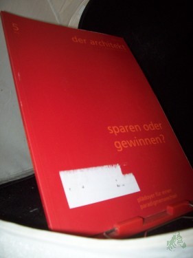 Artikelbild des Artikels “5/2012 sparen oder gewinnen “