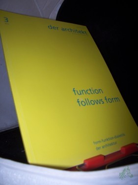 Artikelbild des Artikels “3/2015 function follows form “