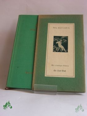 Artikelbild des Artikels “Herz, wag's auch du / hrsg. von Heinrich Tieck “