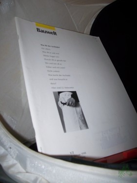 Artikelbild des Artikels “1/2 1998 was ißt der Architekt “