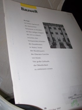 Artikelbild des Artikels “38/1997 zu Gast “