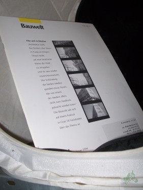 Artikelbild des Artikels “9/1994 Film und Architektur “