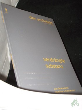 Artikelbild des Artikels “3/2018 verdrängte substanz “