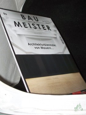 Product image of the product “6/2018 Architekturbiennale von Mauern ”