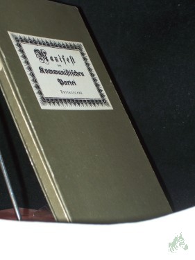 Artikelbild des Artikels “Manifest der kommunistischen Partei / [Karl Marx ; Friedrich Engels] “