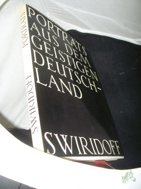 Artikelbild des Artikels “Porträts aus dem geistigen Deutschland, “