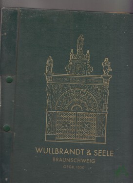 Artikelbild des Artikels “Wullbrandt und Seele KG (Braunschweig) Lieferprogramm der Verkaufsabteilung V, Ausgabe 1953 “
