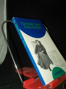 Artikelbild des Artikels “Zarte Knöpfe = Tender buttons / Gertrude Stein. Dt. Übertr. von Marie-Anne Stiebel unter Mitarb. von Klaus Reichert. Mit einer Nachbemerkung von Klaus Reichert “
