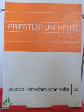 Product image of the product “Priestertum heute / von Hermann Volk ”