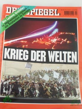 Product image of the product “DER SPIEGEL 42/2001, Krieg der Welten ”