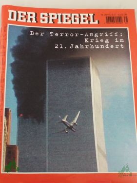 Product image of the product “DER SPIEGEL 1/2001, Der Terror Angriff Krieg im 21. Jahrhundert ”