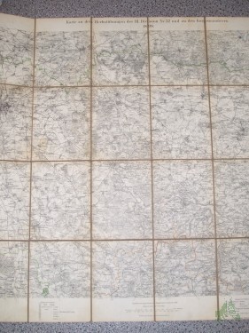 Artikelbild des Artikels “No 32, Karte zu den Herbstübungen der III. Division No 32 und zu den Korpsmanövern 1898 “