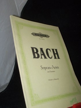 Artikelbild des Artikels “Fünfzehn Arien für eine Sopranstimme aus Kantaten / Johann Sebastian Bach. Ausgew. v. K. Straube. Mit Vorbemerkg hrsg. v. M. Schneider “