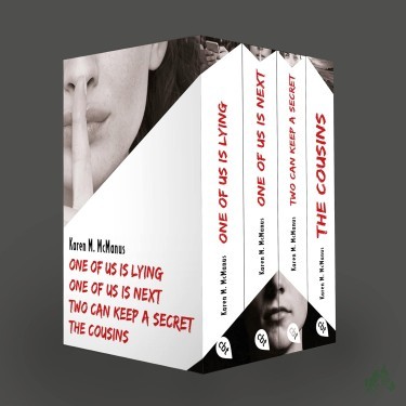 Artikelbild des Artikels “Vier Bände im Taschenbuch-Schuber: One of us is lying, One of us is next, Two can keep a secret, The Cousins “