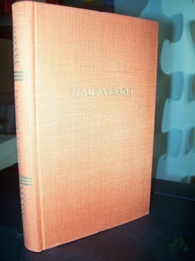 Product image of the product “Maupassant, Guy de: Meisternovellen Teil: Band. 1 ”