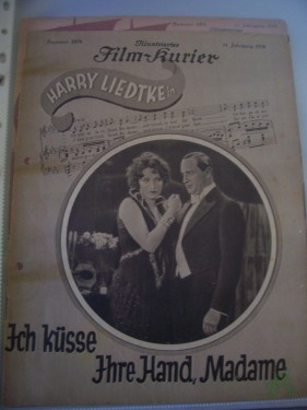 Product image of the product “Nummer 1074, 1929, Ich küsse ihre Hand, Madame, mit Harry Liedke ”