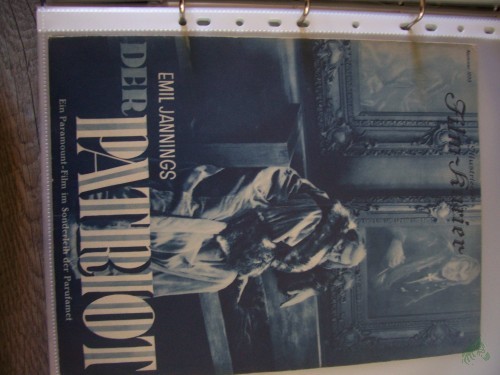 Artikelbild des Artikels “Nummer 1053, Der Patriot, mit Emil Jannings “