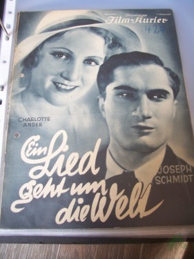 Artikelbild des Artikels “Nummer 1969, 1933, Ein Lied geht um die Welt, mit Charlotte Ander und Joseph Schmidt “