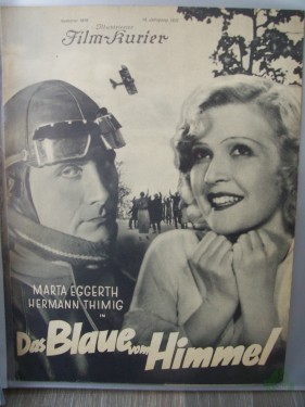 Artikelbild des Artikels “Nummer 1879, 1932, Das Blaue vom Himmel mit Marta Eggerth und Hermann Thimig “