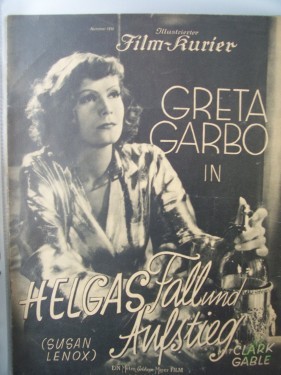 Artikelbild des Artikels “Nummer 1873, 1932, Helgas Fall und Aufstieg mit Greta Garbo und Clark Gable “