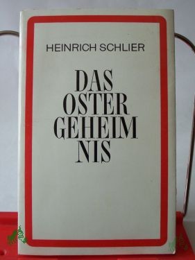 Product image of the product “Das Ostergeheimnis / Heinrich Schlier ”