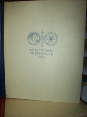 Artikelbild des Artikels “7. [siebente] Olympische Winterspiele 1956 (in Cortina d'Ampezzo) / [Albumtext: Klaus Huhn. Bildtexte: Hans Taege. Zeichngn: Gerhart Heiß] “