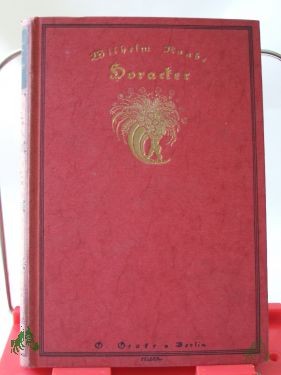 Artikelbild des Artikels “Horacker / Wilhelm Raabe “