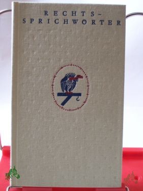 Product image of the product “Rechtssprichwörter / Günter Grundmann... ”