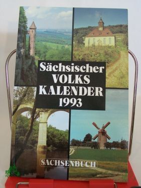 Product image of the product “Sächsischer Volkskalender 1993 ”
