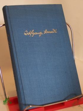 Product image of the product “Wolfgang Amade : Ein Mozart-Roman / Valerian Tornius ”