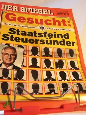 Product image of the product “Gesucht: Staatsfeind Steuersünder, Bundesnachrichtendienst bittet um Ihre Mithilfe. ”