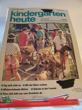 Artikelbild des Artikels “Kindergarten heute, 07/1993 “