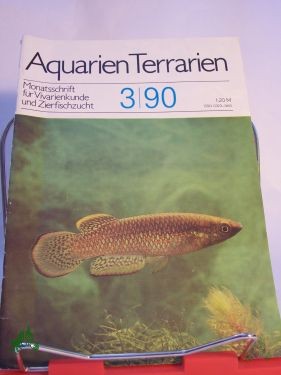 Artikelbild des Artikels “Aquarien und Terrarien. Monatszeitschrift für Vivarienkunde und Zierfischzucht “