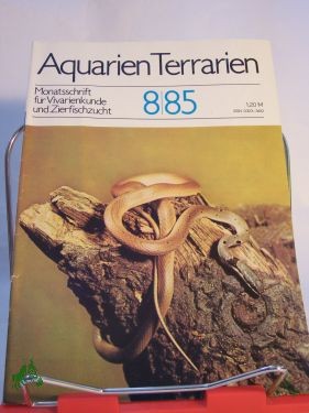 Artikelbild des Artikels “Aquarien und Terrarien. Monatszeitschrift für Vivarienkunde und Zierfischzucht “