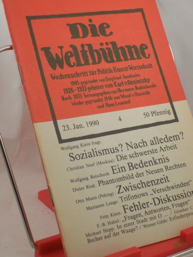 Artikelbild des Artikels “01/1990, Sozialismus? nach alledem “