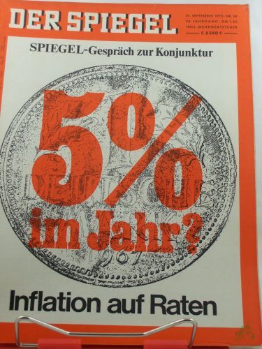Artikelbild des Artikels “39/1970, Inflation auf Raten “