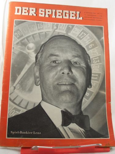 Artikelbild des Artikels “1/2/1960, Spiel-Bankier Lenz “