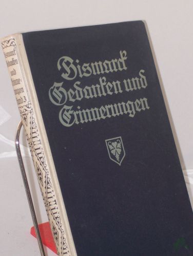 Product image of the product “Erinnerung und Gedanke/Otto Fürst v. Bismarck ”