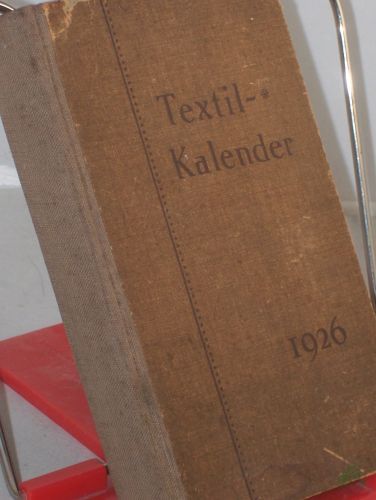 Artikelbild des Artikels “Textil-Kalender 1926 “