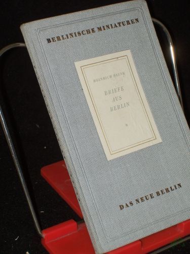 Product image of the product “Briefe aus Berlin / Heinrich Heine. Hrsg. von Walther Victor ”