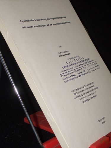 Product image of the product “Experimentelle Untersuchung des Tageslichtangebotes und dessen Auswirkungen auf die Innenraumbeleuchtung ”