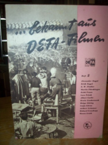 Artikelbild des Artikels “...bekannt aus DEFA Filmen, Heft 2 “