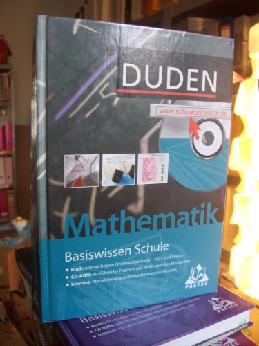 Product image of the product “Duden, Basiswissen Schule||||Teil: Mathematik / [Hrsg. Günther Rolles ; Michael Unger. Autoren Hubert Bossek ...] ”