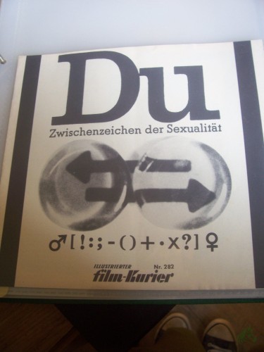 Artikelbild des Artikels “Nr. 282 Du Zwischenzeichen der Sexualität “