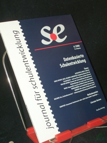 Artikelbild des Artikels “4/2006, Thema datenbasierte Schulentwicklung / [Hrsg.: Herbert Altrichter ...] “